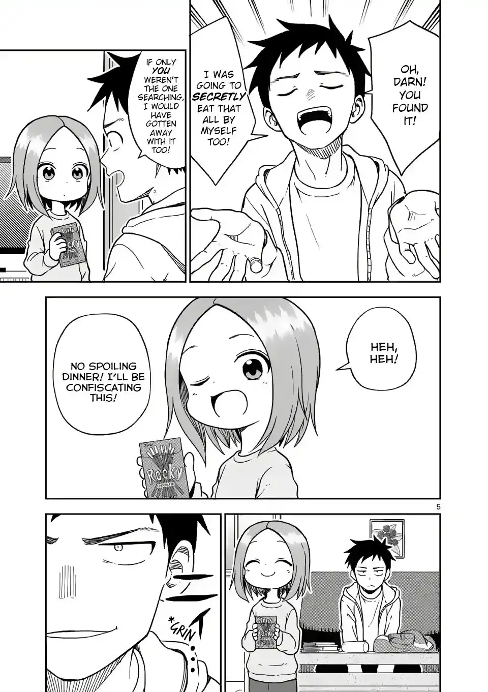 Karakai Jouzu no (Moto) Takagi-san Chapter 168 5